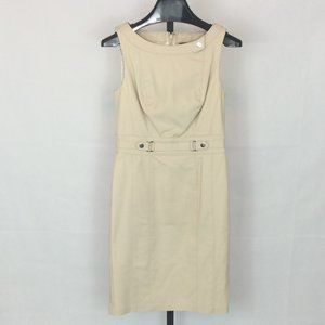 White House Black Market Beige Dress